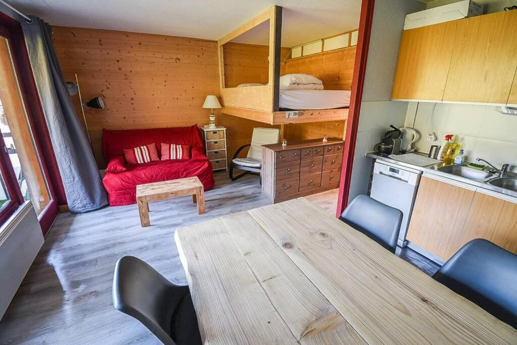 Le Relai S31 - Grand Et Lumineux Studio Avec Coin Montagne 4-6 Pers, Tout Equipe, Avec Wifi, A 30M Des Pistes Avec Un Grand Balcon, Draps Non Compris Saint-Jean-d'Aulps Bagian luar foto