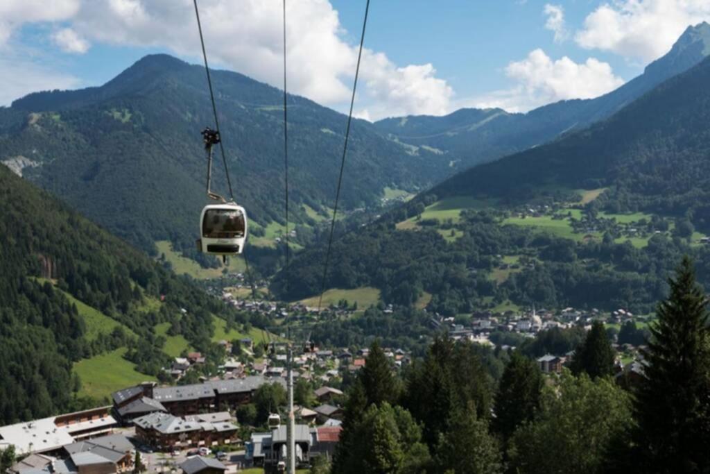 Le Relai S31 - Grand Et Lumineux Studio Avec Coin Montagne 4-6 Pers, Tout Equipe, Avec Wifi, A 30M Des Pistes Avec Un Grand Balcon, Draps Non Compris Saint-Jean-d'Aulps Bagian luar foto