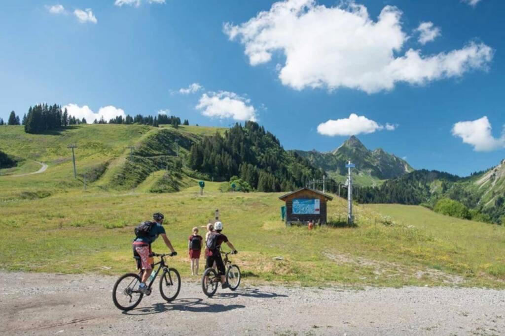 Le Relai S31 - Grand Et Lumineux Studio Avec Coin Montagne 4-6 Pers, Tout Equipe, Avec Wifi, A 30M Des Pistes Avec Un Grand Balcon, Draps Non Compris Saint-Jean-d'Aulps Bagian luar foto